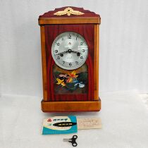 New and easy to use 63-year-old Shanghai-produced Sanwu brand fifteen-day wall clock old-fashioned nostalgic collection window display