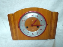 Has been maintained for 68 years. Shanghai-made Sanwu brand fifteen-day clock mechanical winding alarm wall clock nostalgic old-fashioned second-hand