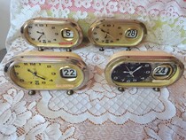 Diamond brand alarm clock mechanical movement with automatic calendar manual winding old desk wall clock nostalgic old-fashioned object