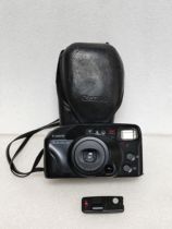 Canon AUTOBOY Big Devil fully automatic camera 135 film film point-and-shoot camera with original leather case