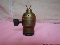 Early American-made pure copper lamp mouth table lamp hanging wall lamp supplies collection nostalgic second-hand old-fashioned items