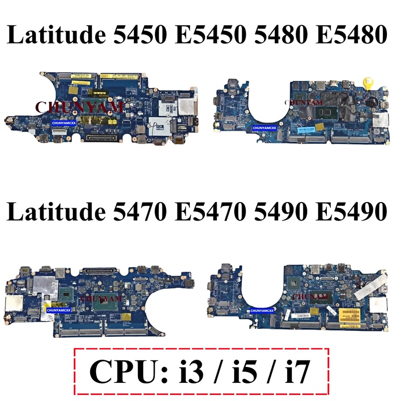 Dell/Dell Latitude 5470 5450 5480 5490 7480 7490 Motherboard E5490