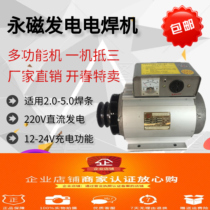 Small multi-function all-copper permanent magnet DC generator arc welding electric welding machine outdoor power generation electric welding dual-purpose machine