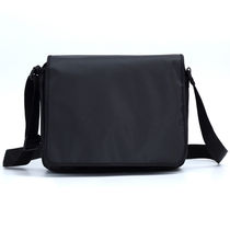 Casual shoulder bag crossbody bag school bag fashionable canvas bag black hanging bag