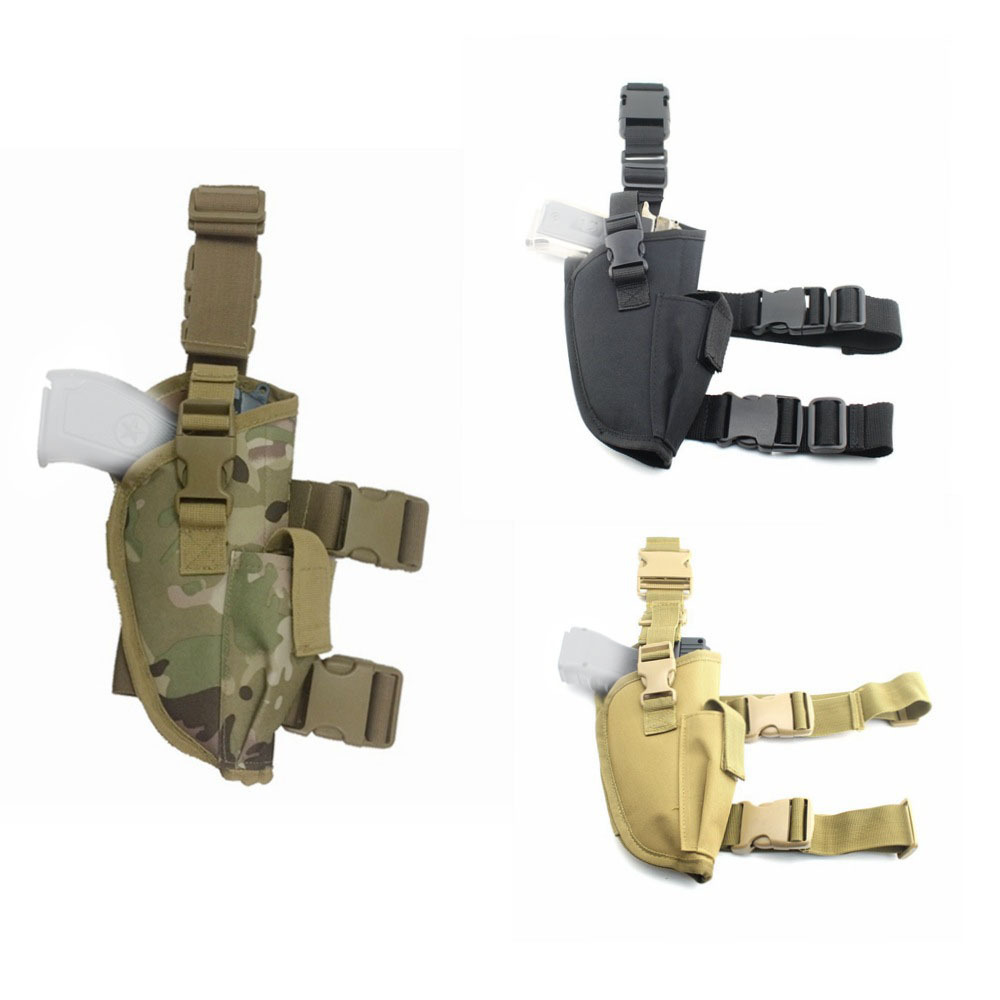 Outdoor Tactical Leg Bag Multifunction Leg Cover Versatile quick pull-out sleeve Multi-functional camouflaged waist sleeve tie-leg cover