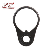 Tactical QD strap buckle quick release bracket 223 metal ring AR15 buckle accessories single and double point ring buckle metal QD seat