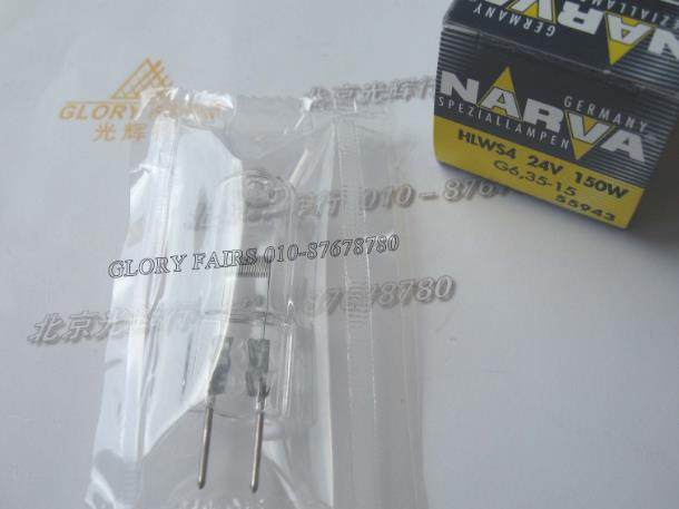 NARVA 55943 HLWS4 24V150W G6 35 light bulb is used in Sanfeng Projector
