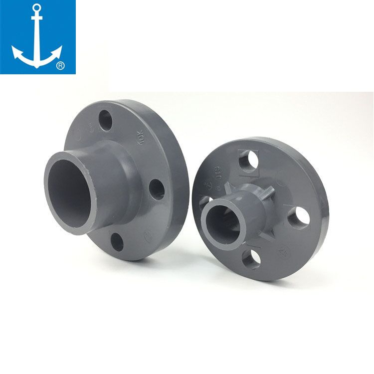 Huanyu Anchor PVC convex Daily standard gray JIS UPVC flange joint convex GB national standard flange