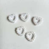 Аксессуары, жемчужный аксессуар для волос в форме цветка на солнечной энергии с бантиком, DIY