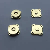 2 Неглубокое золото 18 Швейная магнитная пряжка