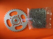 GN250 big and small teeth big and small tooth plate GN250 large chain GN250 set chain sprocket set chain