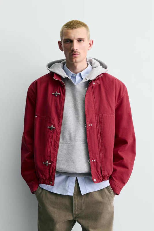 February m Black XL White Pine Zara 4302/420 Men's Multi-Color Short Knot Buckle Jacket Coat 4302420 February m Black XL White Pine Zara 4302/420 Men's Multi-Color Short Knot Buckle Jacket Coat 4302420