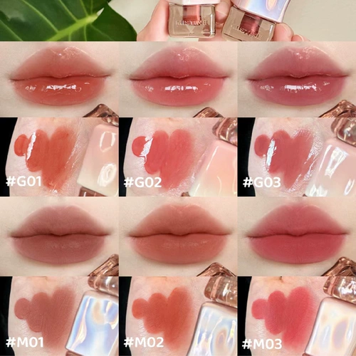 Тиранда!Блеск для губ Mistine SATINIQUE помада водный блеск блеск для губ j01 крем для губ, фиксирующий цвет, нелегко прилипнуть к грязи для губ