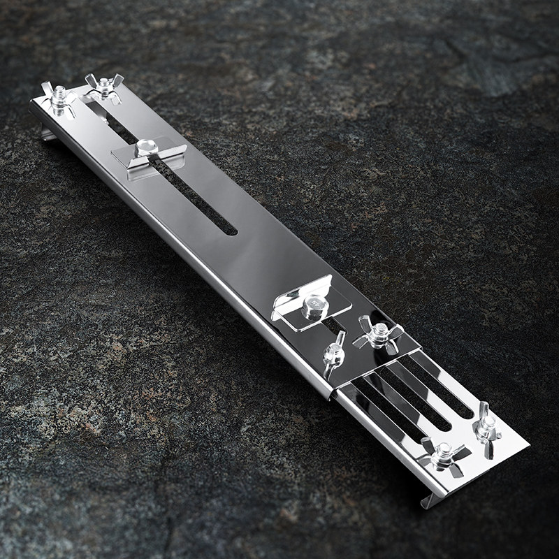 Household sharpening rack fixed angle all-round grinding stone holder natural sharpening stone universal sharpener non-slip adjustable artifact