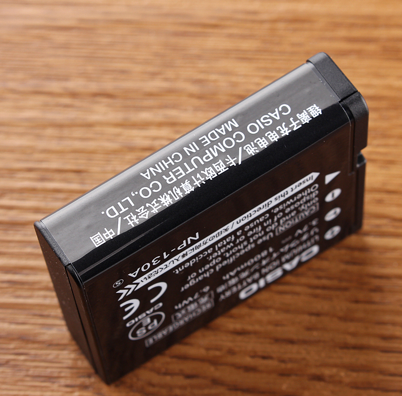 Máy ảnh Casio EX-ZR1000 / 1200/1500/3500/3600/5500 pin gốc NP-130A - Phụ kiện máy ảnh kỹ thuật số balo máy ảnh nhỏ gọn