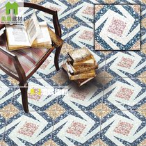 Water Mill Stone Blue Flower Brick Retro Tile Kitchen Floor Tiles Balcony Toilet Wall Brick Folk and wood Imitation Ancient Brick