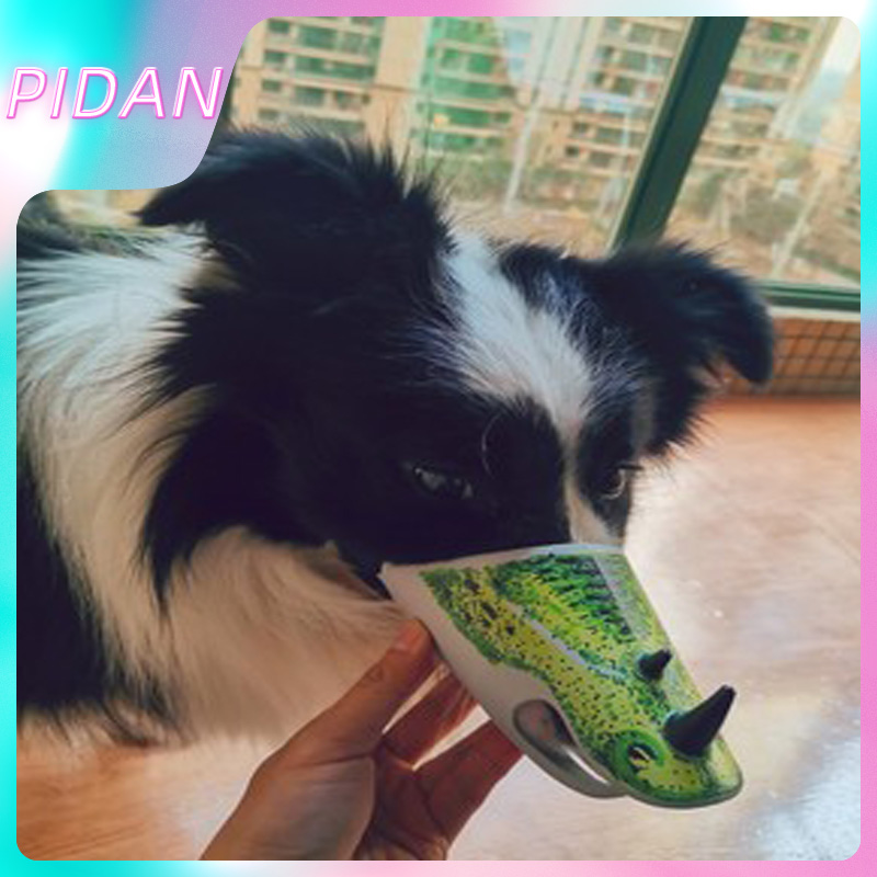 Heart pamper pidan rhino mask dog mouth cover anti-mess called mitten mask small and medium dog stop barking supplies