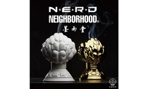 In stock NEIGHBORHOOD x N E R D 18SS New Year Limited Co-branded incense burner incense holder brain