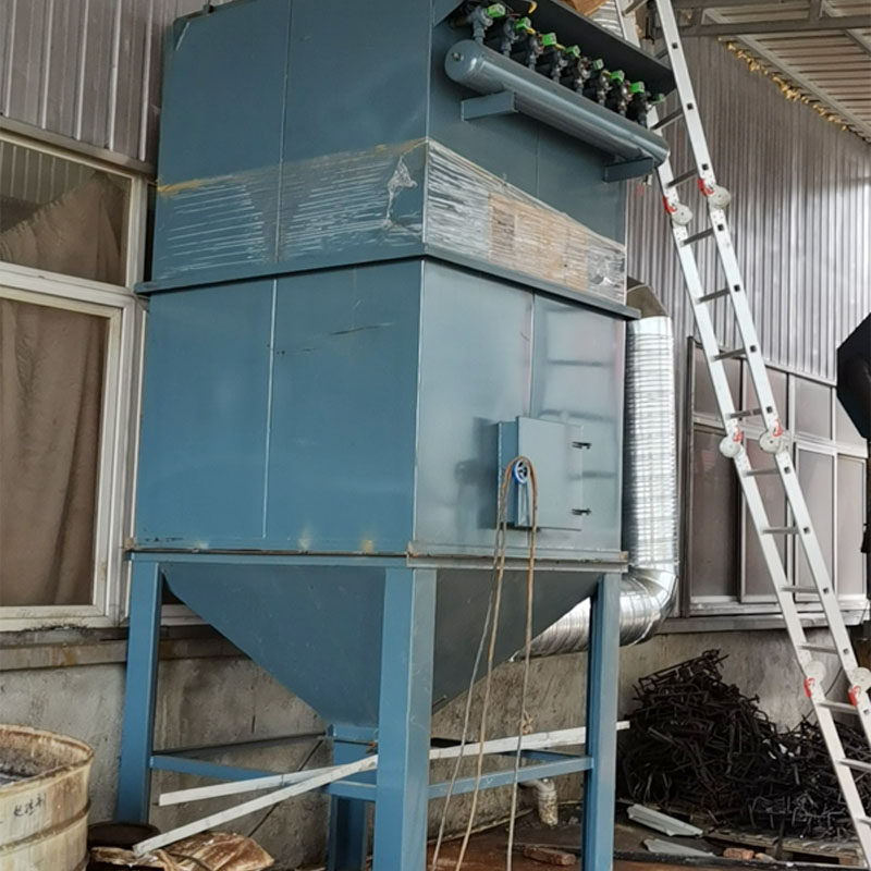 64 bag resistant warm 300-degree pulse cloth bag blown dust collector small stand-alone copper dust collector dmc coal-fired boiler