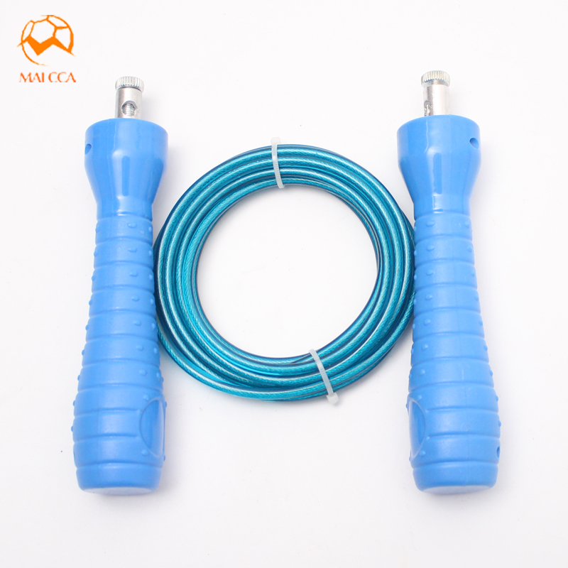 Students among students in special steel wire negative weight jumping rope bearing students for special jump rope male and female jumping rope