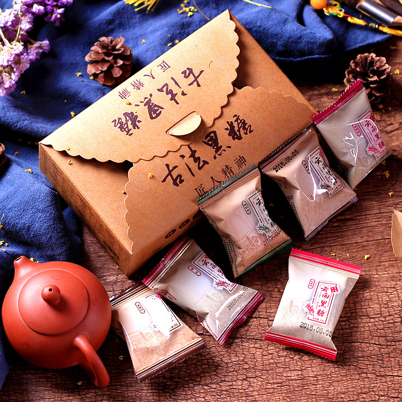 倪宅旗舰店-云南古法黑糖1200g