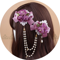 Original * Dianas Rose * Multi-use bow small flower pill idyllic classical Lolitas accessories