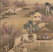 Qing Lang Shining Yongzheng December Xingle Picture Axis March Tao Tao (HD) Electronic picture material