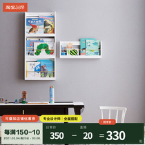 And years Mejia childrens bookshelves wall wall-mounted full solid wood hanging wall shelve Creative Log Multilayer Small Plotter shelf