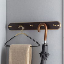 And New Year Mejia American Light Extravagant Wall-mounted board frame Xuanguan Living room door rear wall Bedroom Wall Full Solid Wood Hung Hanger