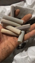 Manufacturer supplies wholesale and retail natural white yak horn semi-finished column sizes and cigarette holder materials