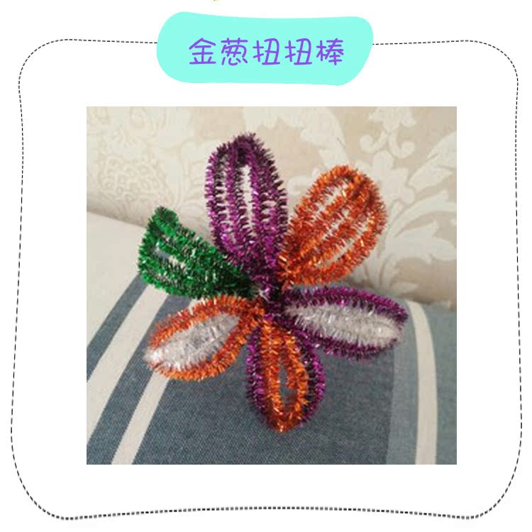Bàn tay xoắn của trẻ em Màu ngọn ngọn tóc mầm non Vật liệu làm bằng tay Trẻ em sáng tạo đồ chơi cho bé gái