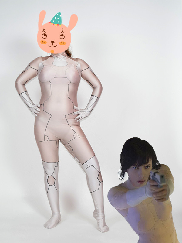 Movie Ghost in the Shell Suzi tights women's cosplay hero one-piece tights stage performance costumes