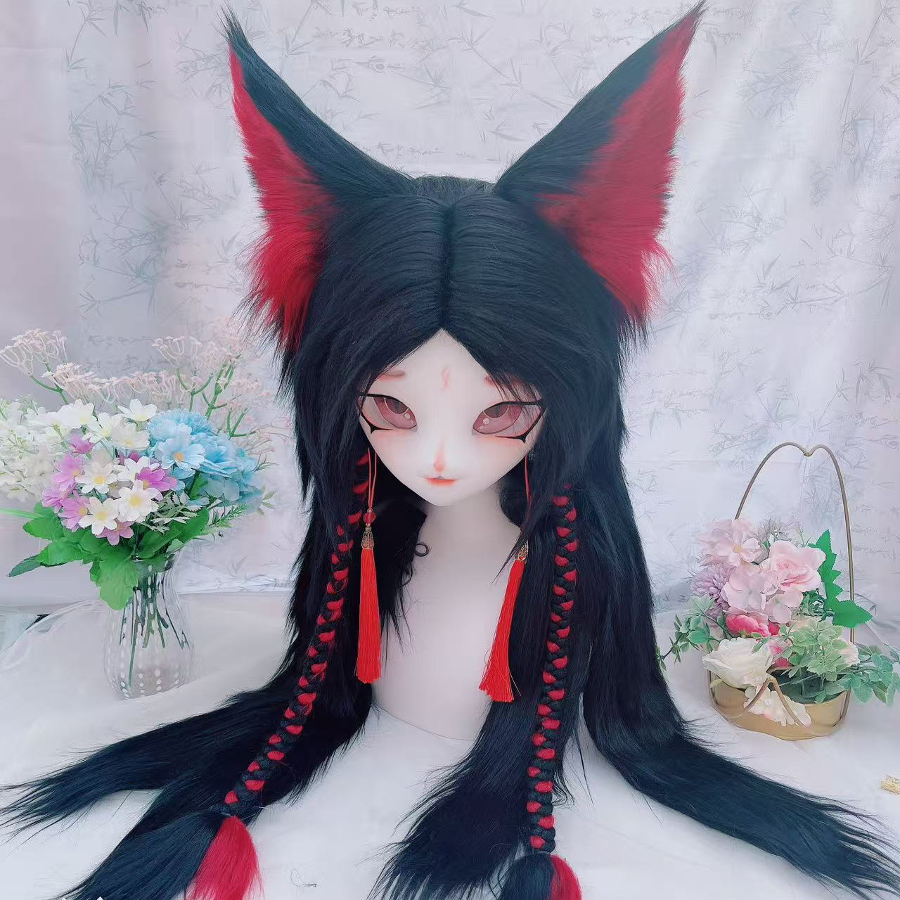 25年最新K系兽头黑发古风狐狸女兽装|福瑞cos必买!避坑指南+真实体验-furry福瑞-淘宝好物网