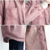 Mùa đông đứng cổ áo nhung kẻ nam và nữ oversize lỏng đôi quần áo cotton sinh viên cộng với nhung cộng với áo khoác cotton áo khoác đôi Trang phục Couple