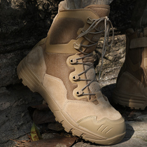 HillWade outdoor hiking shoes combat boots tactical boots high-top tactical desert shoes mens four seasons training shoes
