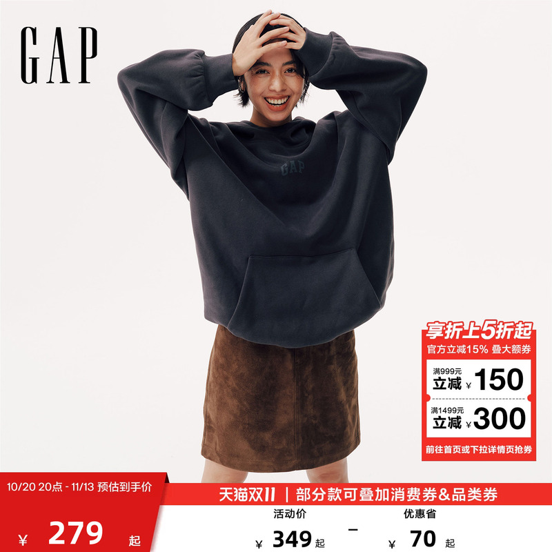 【Cheng Yi Endorsement】Gap Women's 2026 Autumn New American Style Faux Suede A-Line Skirt Short Skirt 2Sk623003 【Cheng Yi Endorsement】Gap Women's 2026 Autumn New American Style Faux Suede A-Line Skirt Short Skirt 2Sk623003