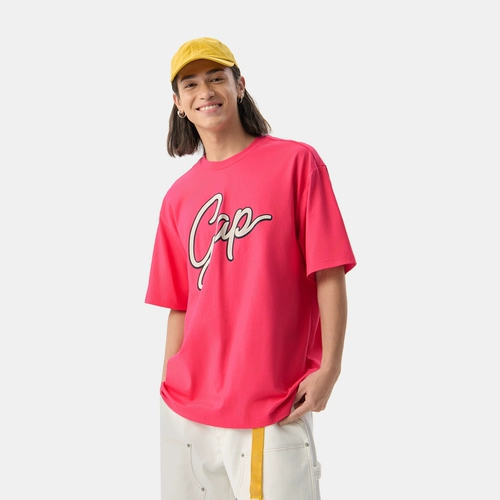 Gap Летняя хлопковая футболка с коротким рукавом подходит для мужчин и женщин, с печатью вашего логотипа