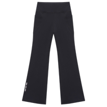 Gap girls 2024 early autumn new fluorescent logo stretch knitted bell pants childrens casual pants 642758