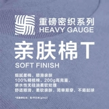 Gap Хлопковая футболка с коротким рукавом, с печатью вашего логотипа