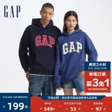 Gap, бархатный лонгслив подходит для мужчин и женщин, толстовка с капюшоном, осенний, с печатью вашего логотипа