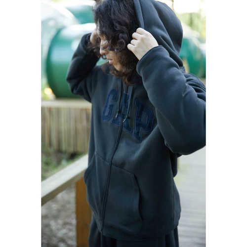 Gap, зимняя бархатная толстовка с капюшоном подходит для мужчин и женщин, утепленная толстовка, пижама, с печатью вашего логотипа