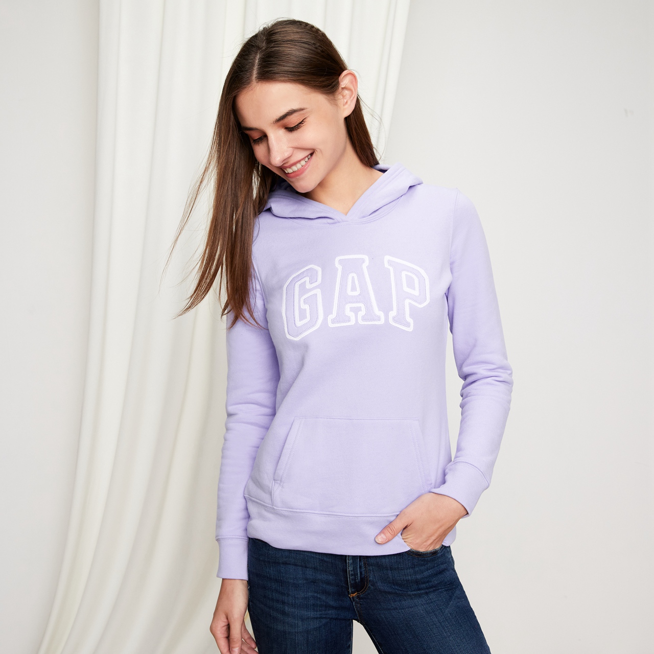 Sweatshirt femme - Ref 3216866 Image 4