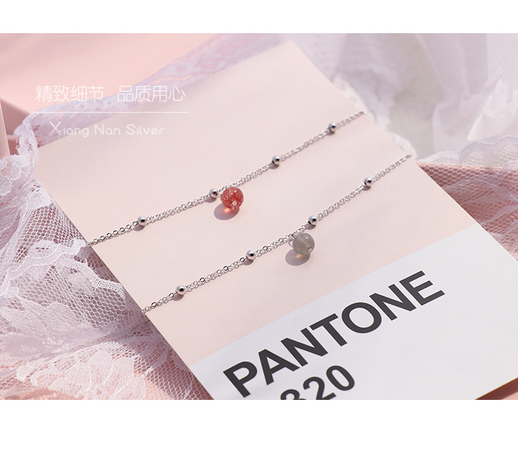 Chaine de cheville Femme en Argenterie - Ref 3103473 Image 9