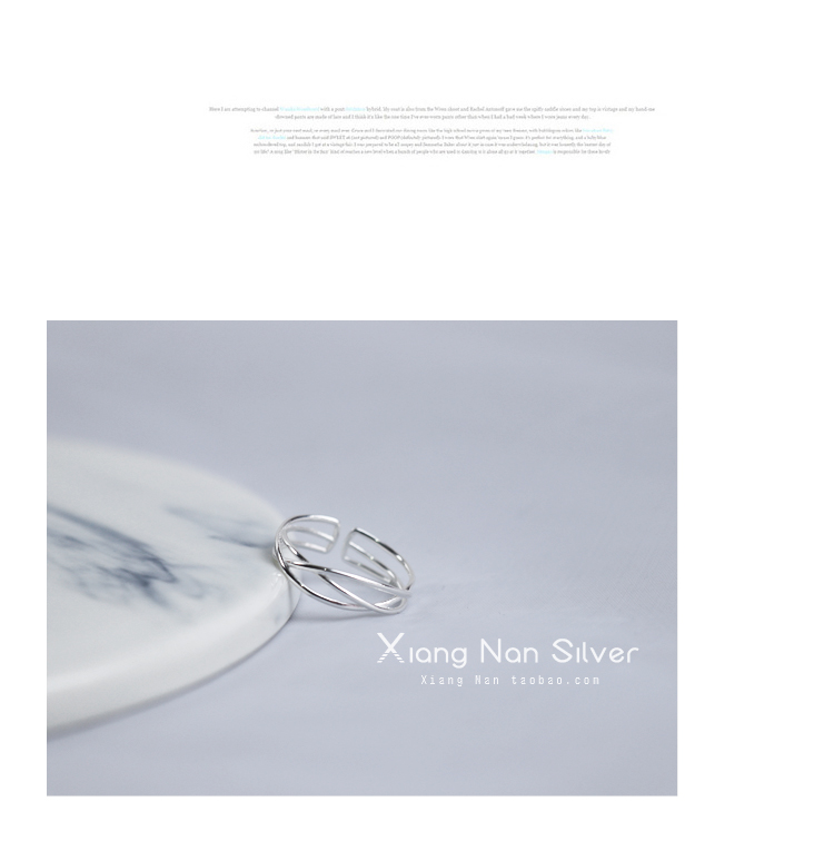 Bague Femme en Argenterie - Ref 3088371 Image 12