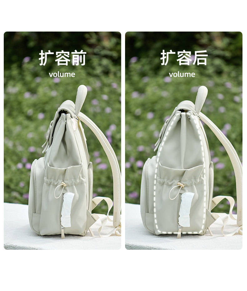 雅特茂妈咪包多功能大容量双肩手提母婴背包妈妈外出轻便出行新款 — 13