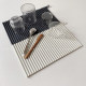 Foldable tableware drain pad mat multifunctional