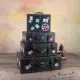 Mỹ vali retro hộp gỗ Cộng hòa Trung Quốc hành lý đồ trang trí cũ hộp du lịch cửa sổ hiển thị đạo cụ chụp ảnh hộp
