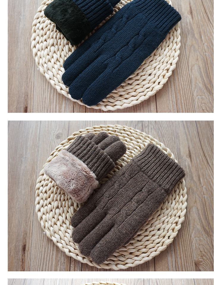 Gants pour homme GENODA    en de laine - Ref 2781499 Image 23