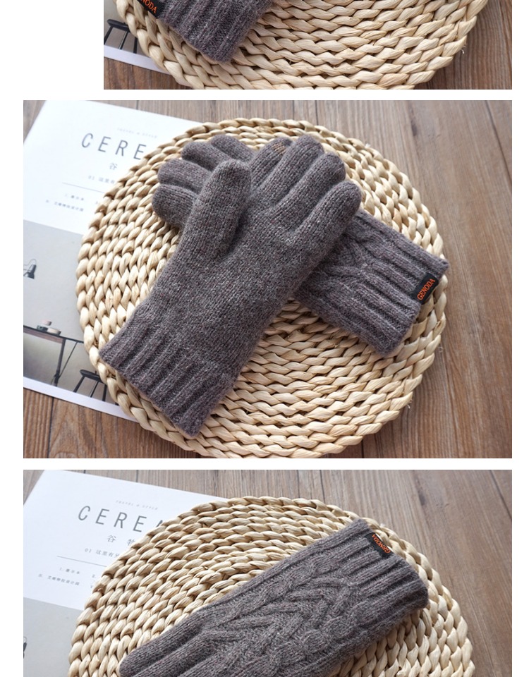 Gants pour homme GENODA    en de laine - Ref 2781499 Image 21