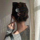 Большая заколка для волос, аксессуар для волос, осенняя